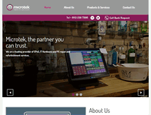 Tablet Screenshot of microtekuk.com